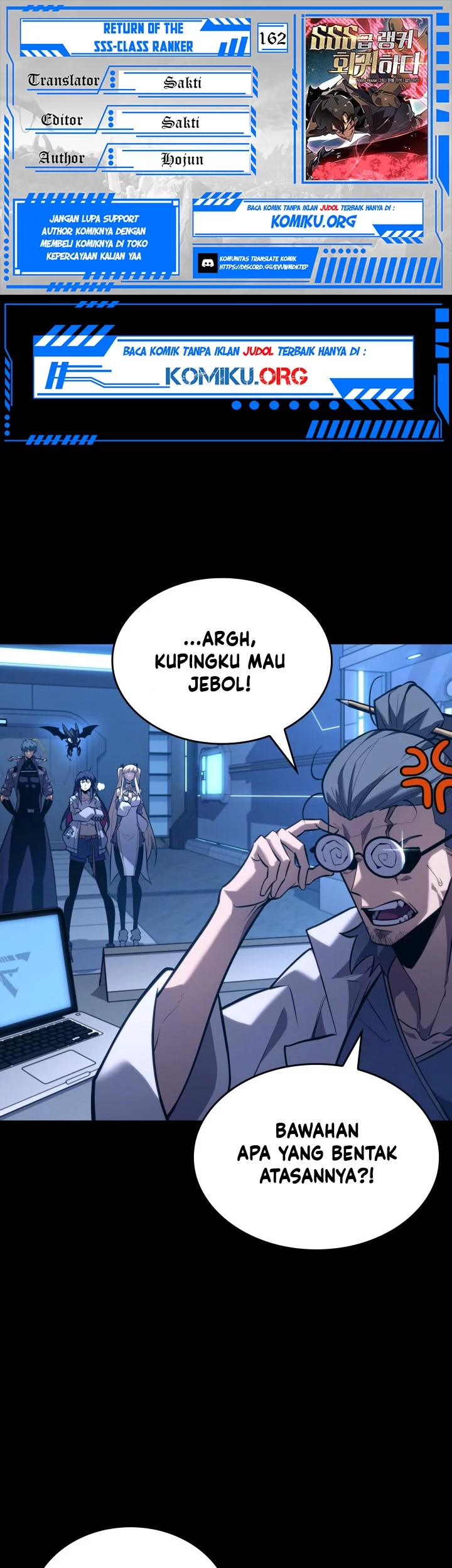 Baca Komik Return of the SSS-Class Ranker Chapter 162 Gambar 1