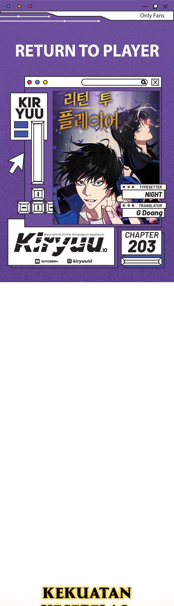 Baca Komik Return to Player Chapter 203 Gambar 1