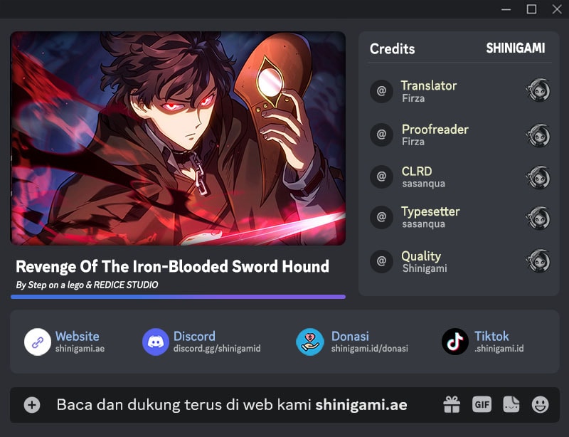 Baca Komik Revenge of the Iron-Blooded Sword Hound Chapter 113 Gambar 1