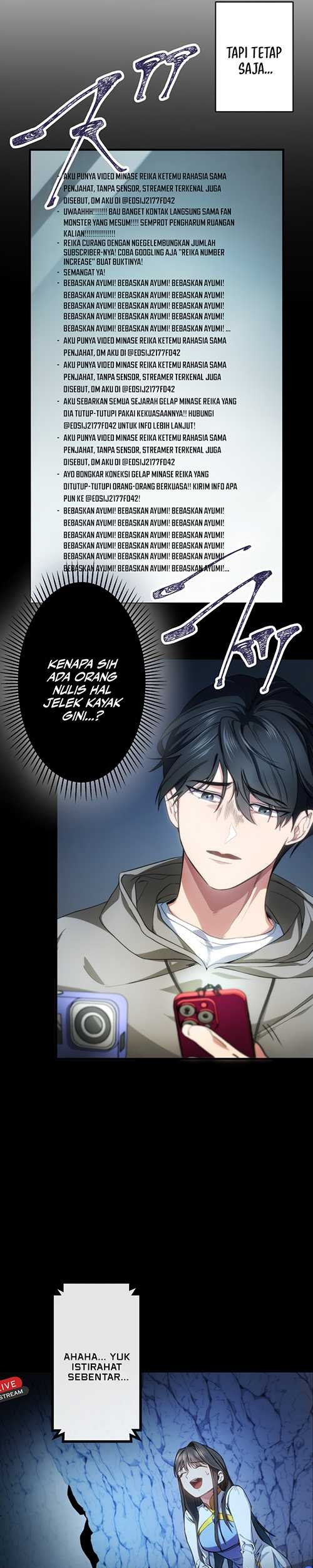 Revenge of the Unrivaled Streamer Chapter 1 Gambar 48