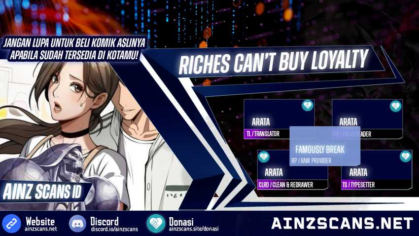 Baca Komik Riches Can’t Buy Loyalty Chapter 17 Gambar 1
