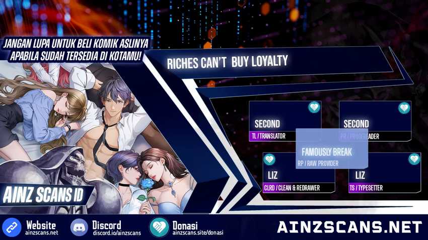 Baca Komik Riches Can’t Buy Loyalty Chapter 5 Gambar 1