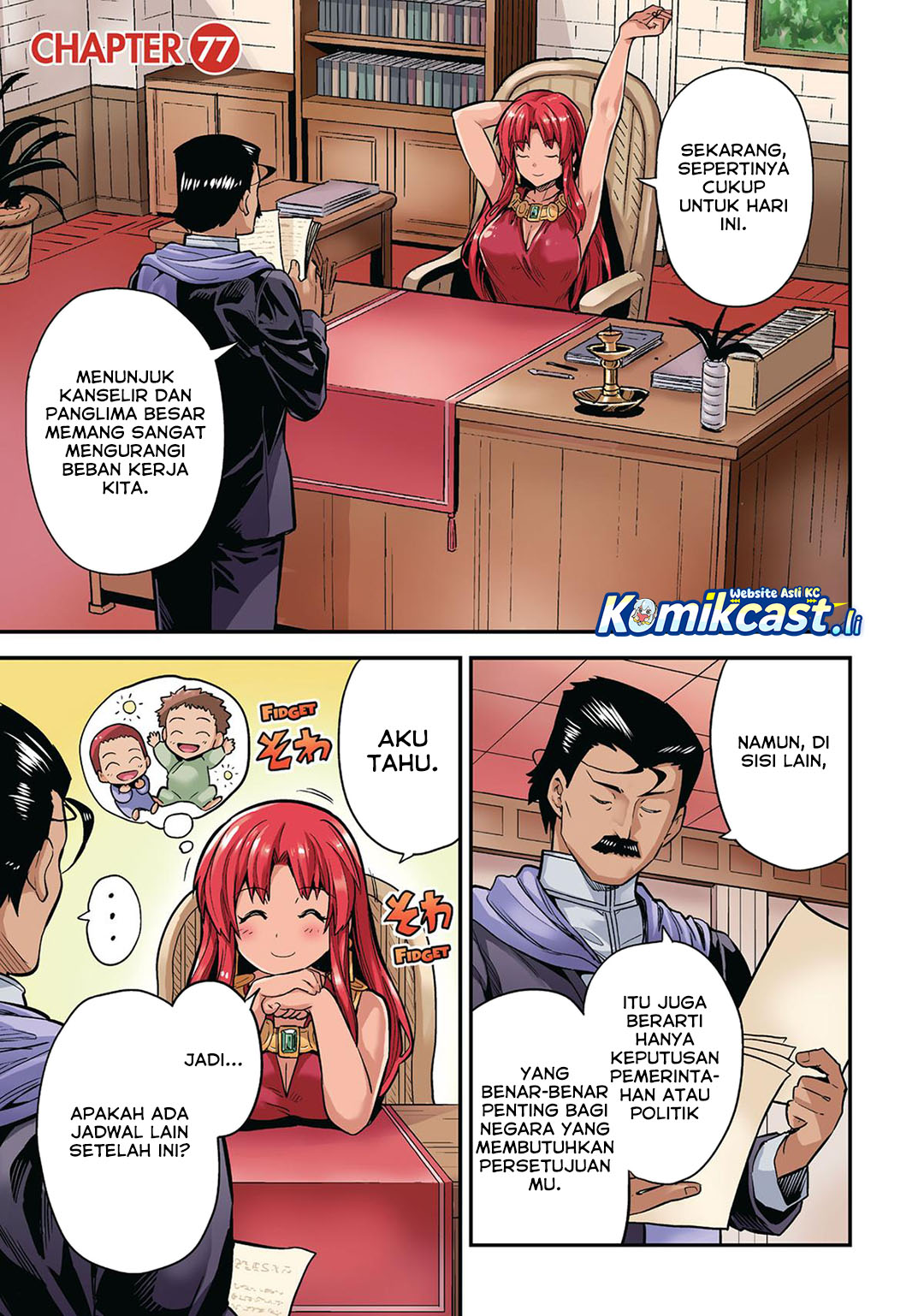 Baca  Risou no Himo Seikatsu Chapter 77 Gambar 2