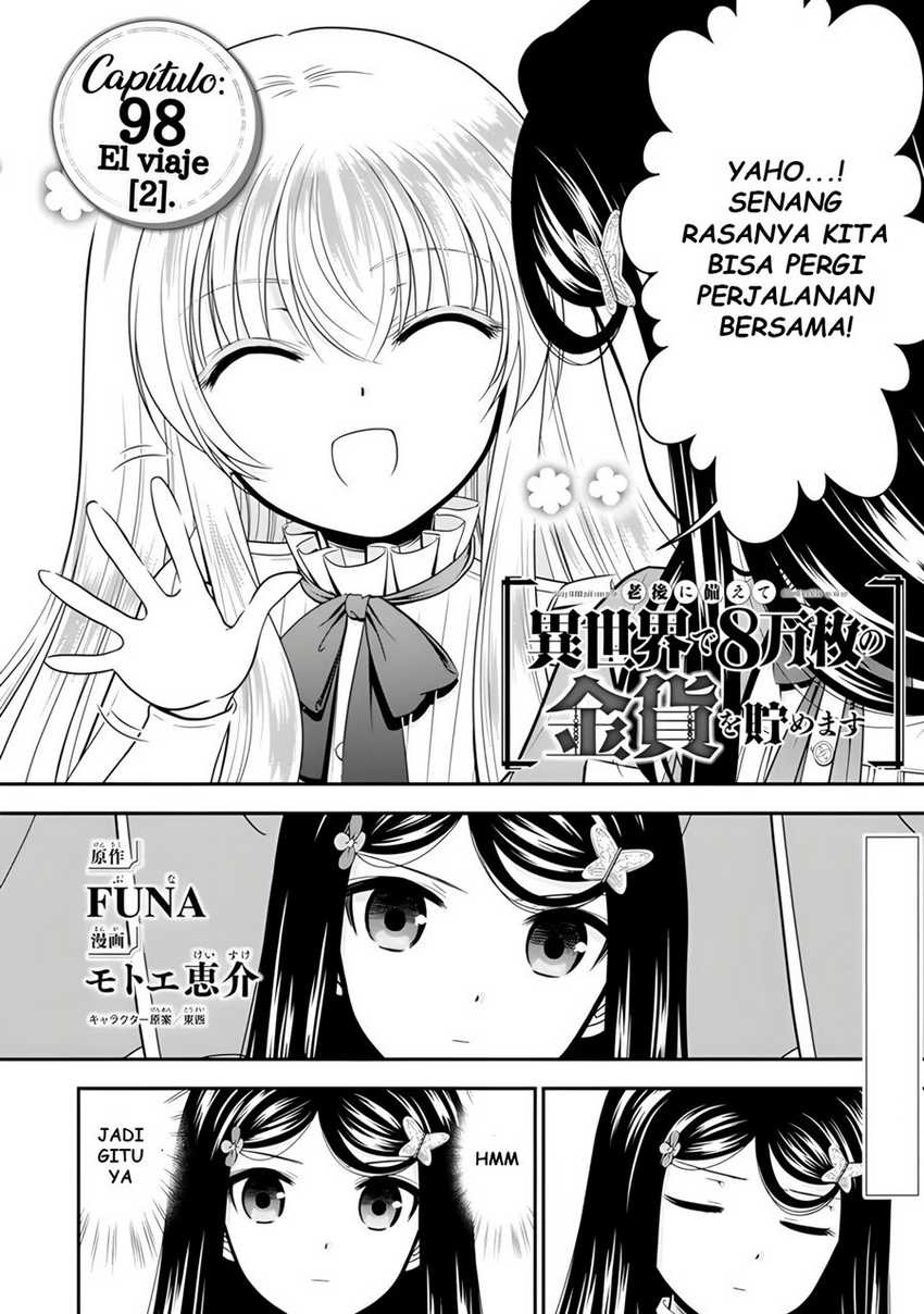 Baca Rougo ni Sonaete Isekai de 8-manmai no Kinka wo Tamemasu Chapter 98 Gambar 2