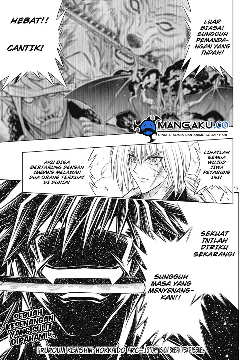 Rurouni Kenshin: Meiji Kenkaku Romantan – Hokkaido-hen Chapter 60 Gambar 19