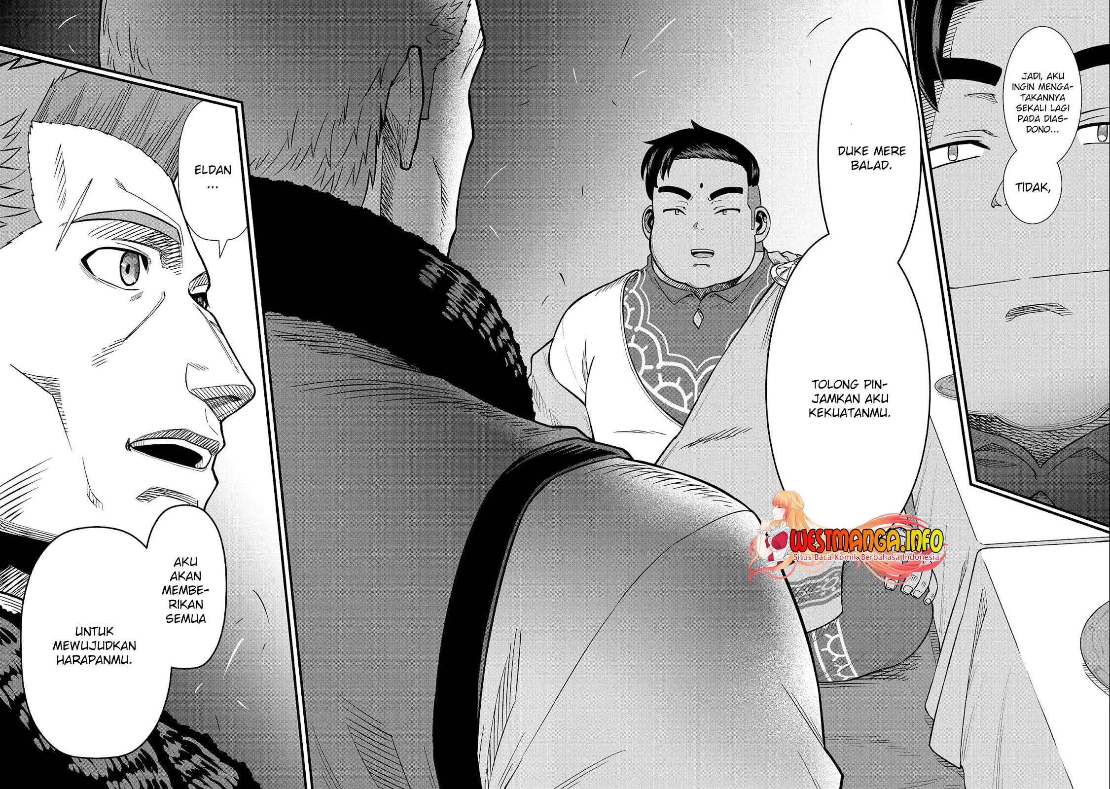 Ryoumin 0-nin Start no Henkyou Ryoushusama Chapter 33 Gambar 23