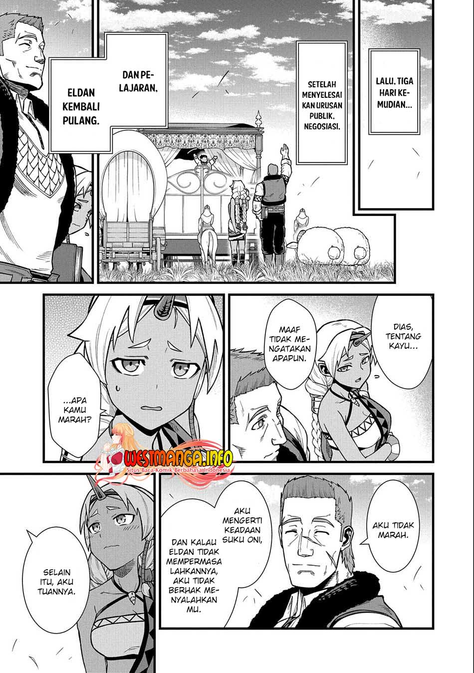 Ryoumin 0-nin Start no Henkyou Ryoushusama Chapter 33 Gambar 33