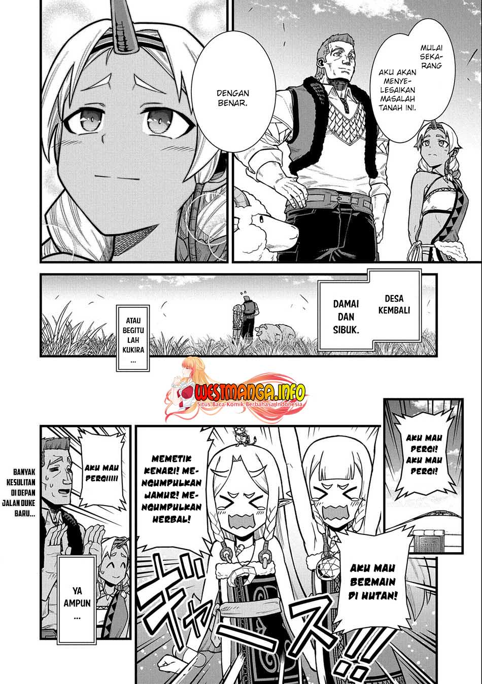 Ryoumin 0-nin Start no Henkyou Ryoushusama Chapter 33 Gambar 34