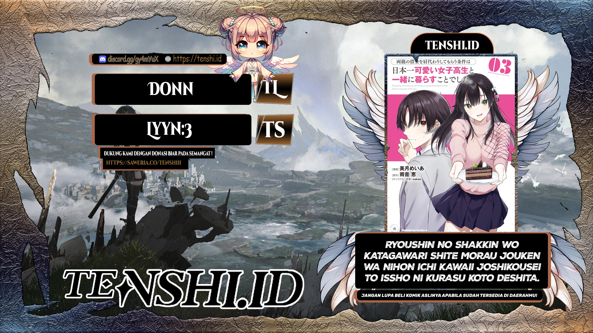 Baca Komik Ryoushin no Shakkin wo Katagawari Shite Morau Jouken wa Nihon’ichi Kawaii Joshikousei to Issho ni Kurasu Koto Deshita Chapter 32 Gambar 1