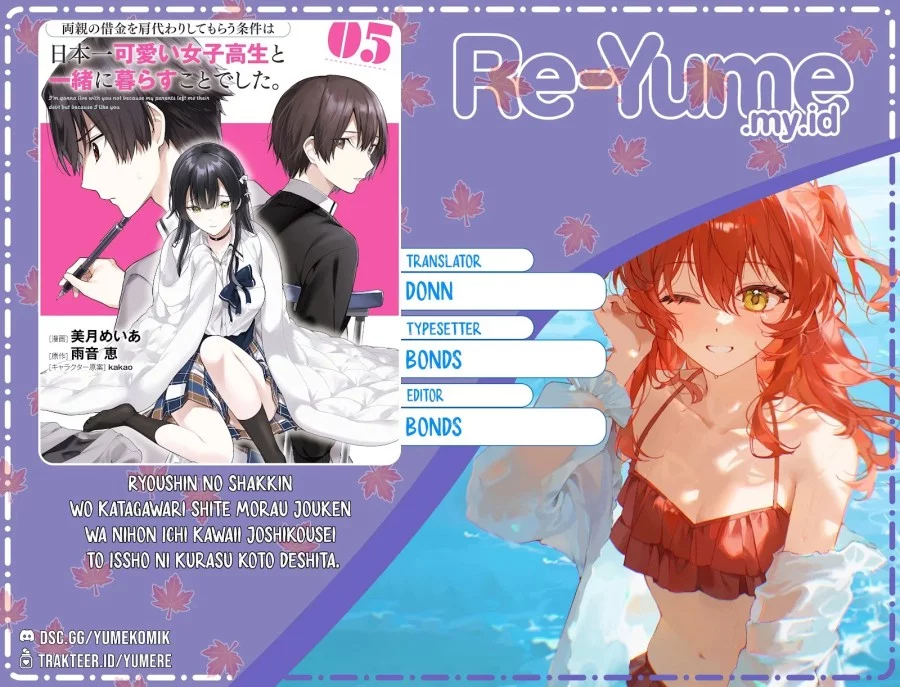 Baca Komik Ryoushin no Shakkin wo Katagawari Shite Morau Jouken wa Nihon’ichi Kawaii Joshikousei to Issho ni Kurasu Koto Deshita Chapter 38 Gambar 1