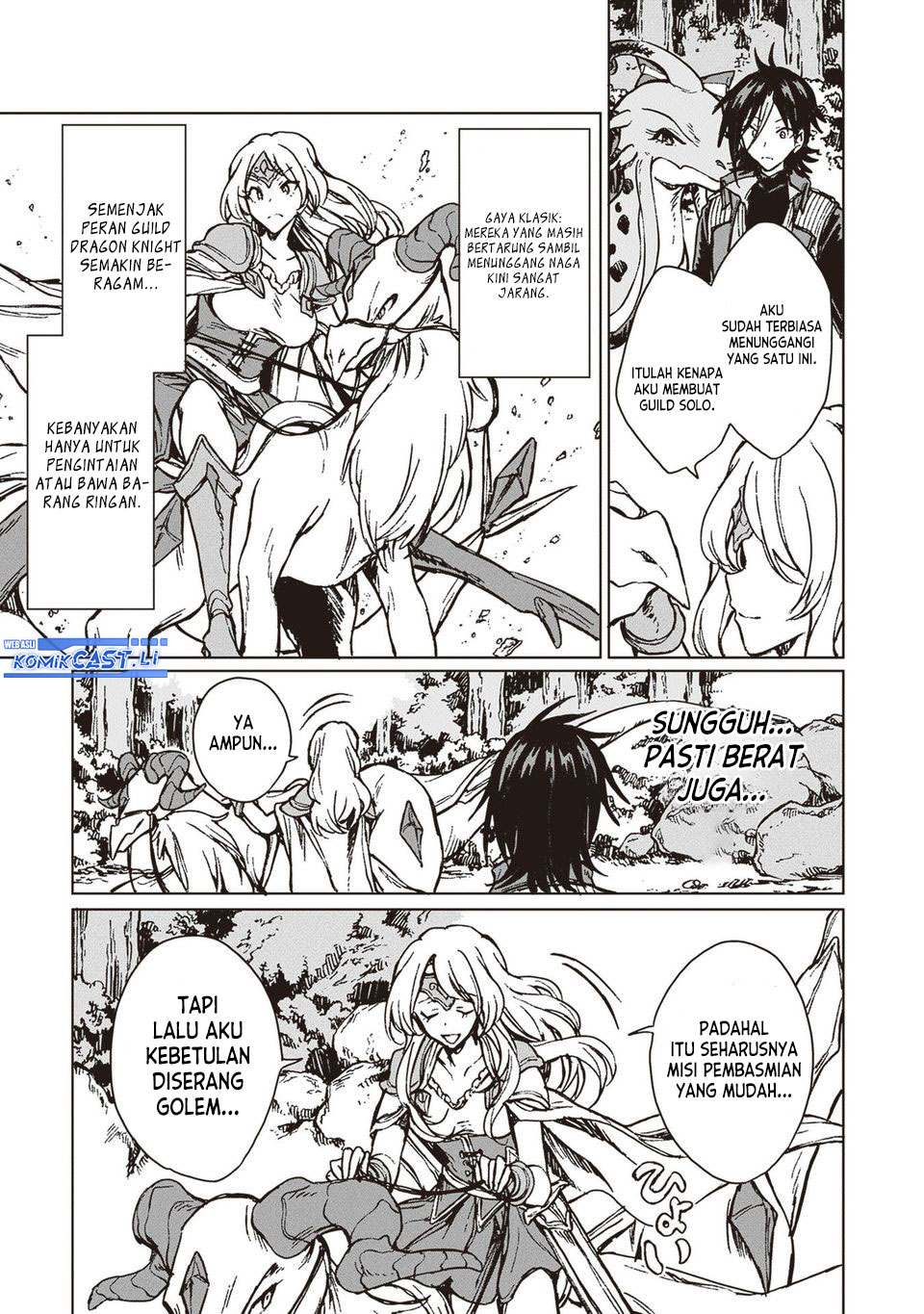 S-kyuu Guild wo Tsuihou saretakedo, Jitsu wa Ore dake Dragon no Kotoba ga Wakaru no de, Kidzuita Toki ni wa Ryuu Kishi no Chouten wo Kiwametemashita Chapter 27 Gambar 25