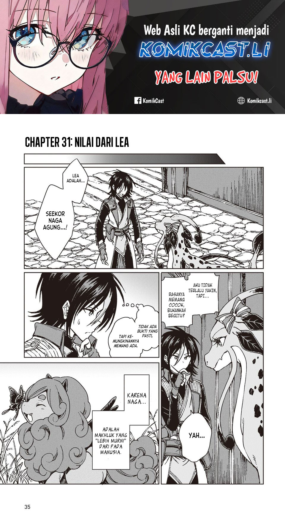 Baca Komik S-kyuu Guild wo Tsuihou saretakedo, Jitsu wa Ore dake Dragon no Kotoba ga Wakaru no de, Kidzuita Toki ni wa Ryuu Kishi no Chouten wo Kiwametemashita Chapter 31 Gambar 1