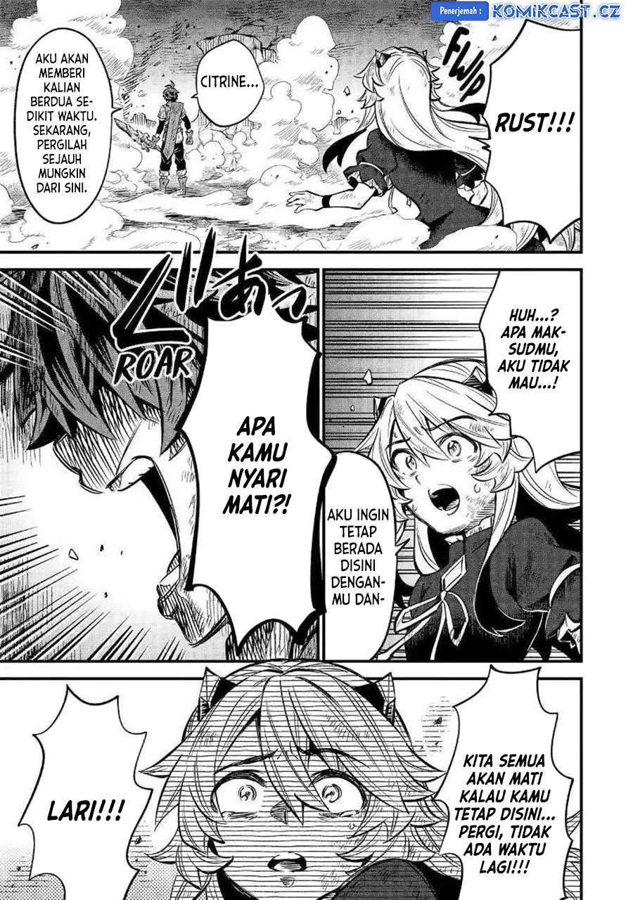 Sabitsuita Ken wo Tameshi ni Kyouka Shite Mitara, Tondemonai Maken ni Bakemashita Chapter 15 Gambar 16