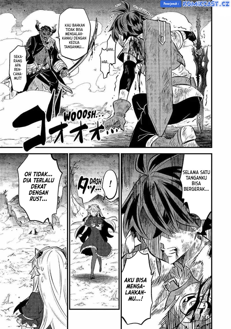 Sabitsuita Ken wo Tameshi ni Kyouka Shite Mitara, Tondemonai Maken ni Bakemashita Chapter 15 Gambar 24