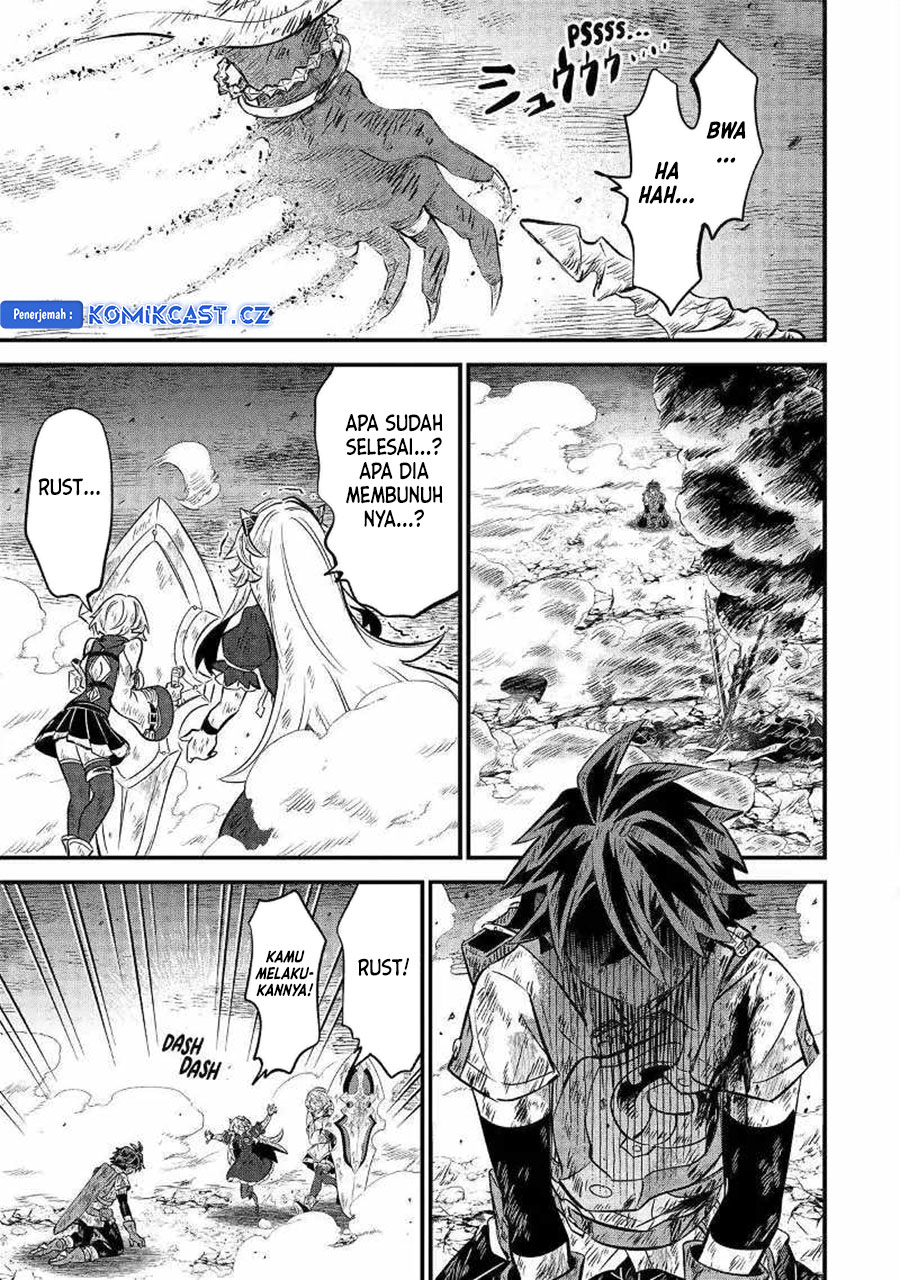 Sabitsuita Ken wo Tameshi ni Kyouka Shite Mitara, Tondemonai Maken ni Bakemashita Chapter 15 Gambar 32