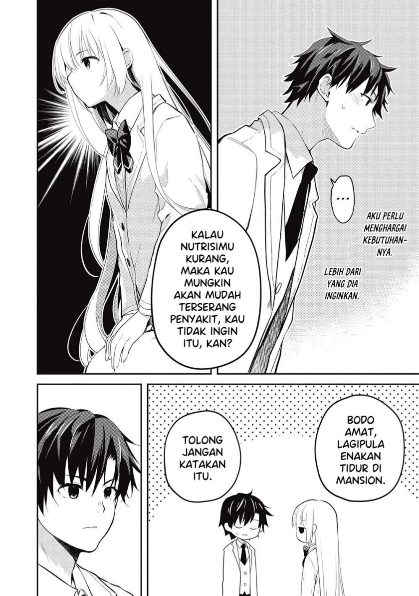 Saijo no Osewa Takane no Hana-darakena Meimon-kou de, Gakuin Ichi no Ojou-sama (Seikatsu Nouryoku Kaimu) wo Kagenagara Osewa suru Koto ni Narimashita Chapter 14 Gambar 13