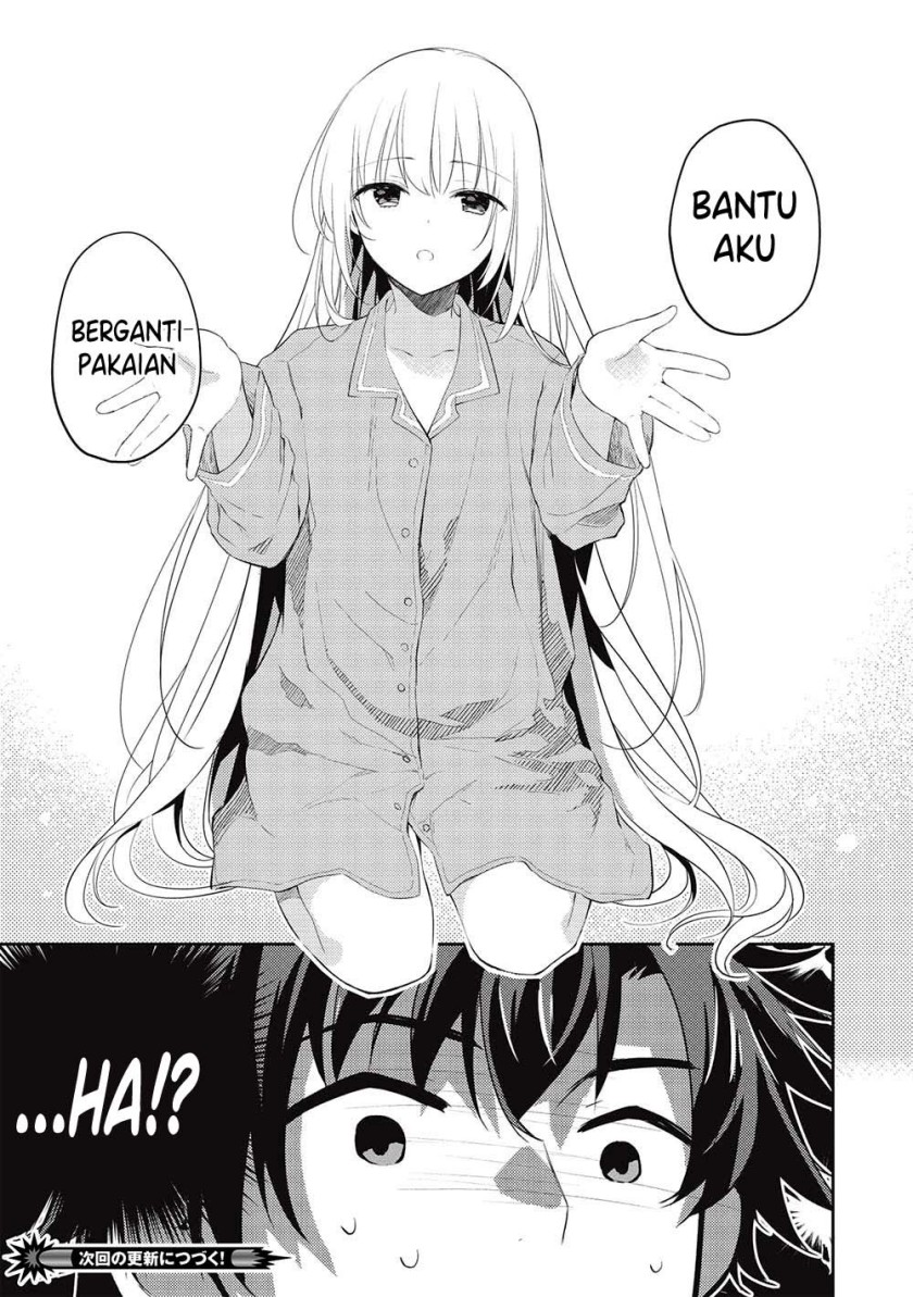 Saijo no Osewa Takane no Hana-darakena Meimon-kou de, Gakuin Ichi no Ojou-sama (Seikatsu Nouryoku Kaimu) wo Kagenagara Osewa suru Koto ni Narimashita Chapter 14 Gambar 24