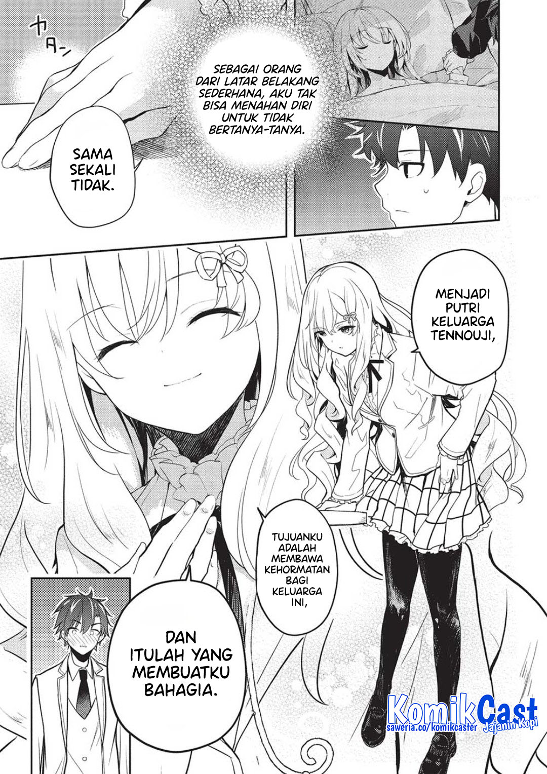 Saijo no Osewa ~Takane no Hana Darakena Meimon Kou de, Gakuin Ichi no Ojou-sama (Seikatsu Noryoku Kaimu) o Kagenagara Osewa suru Koto ni Narimashita~ Chapter 26 Gambar 15