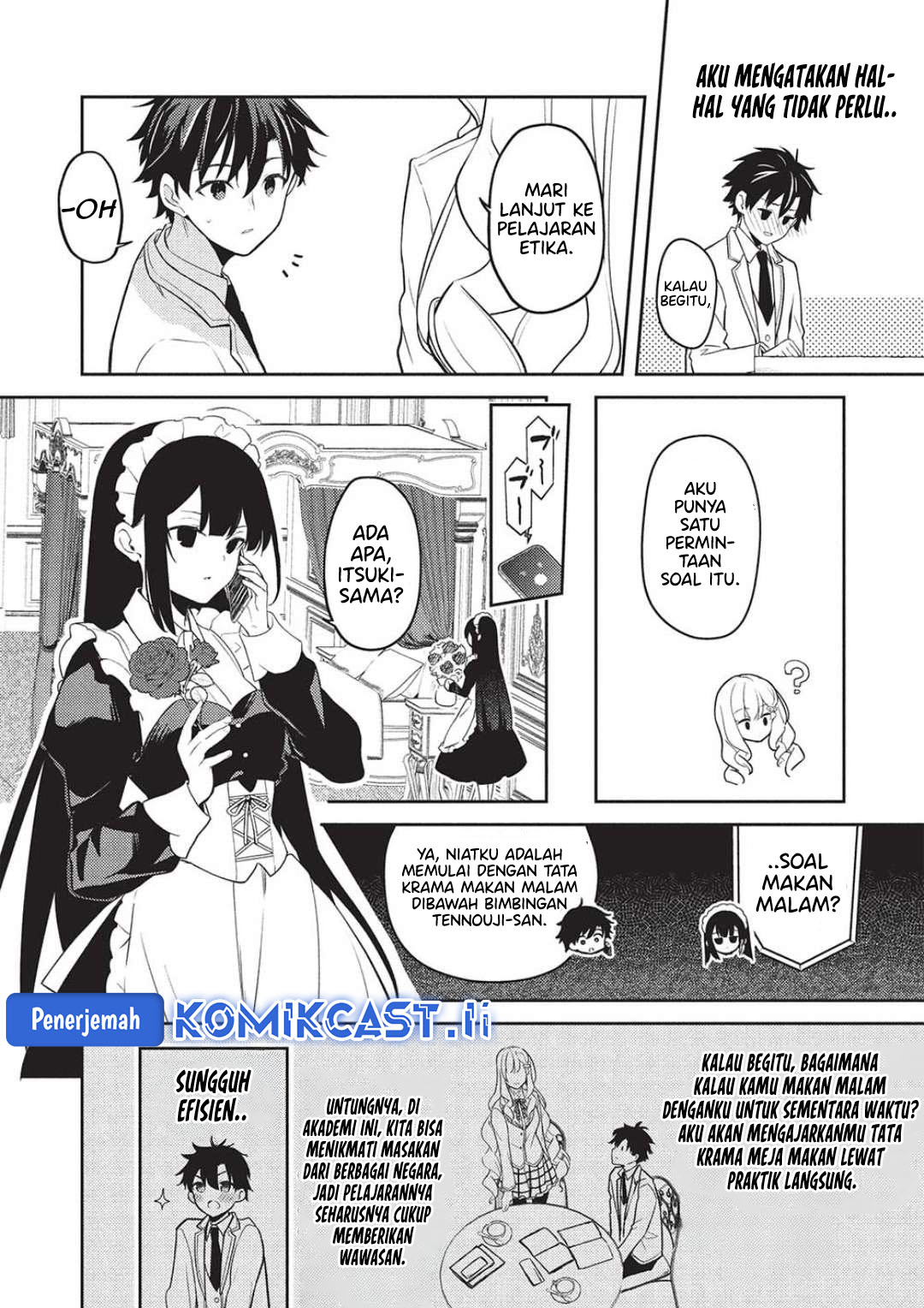 Saijo no Osewa ~Takane no Hana Darakena Meimon Kou de, Gakuin Ichi no Ojou-sama (Seikatsu Noryoku Kaimu) o Kagenagara Osewa suru Koto ni Narimashita~ Chapter 26 Gambar 16