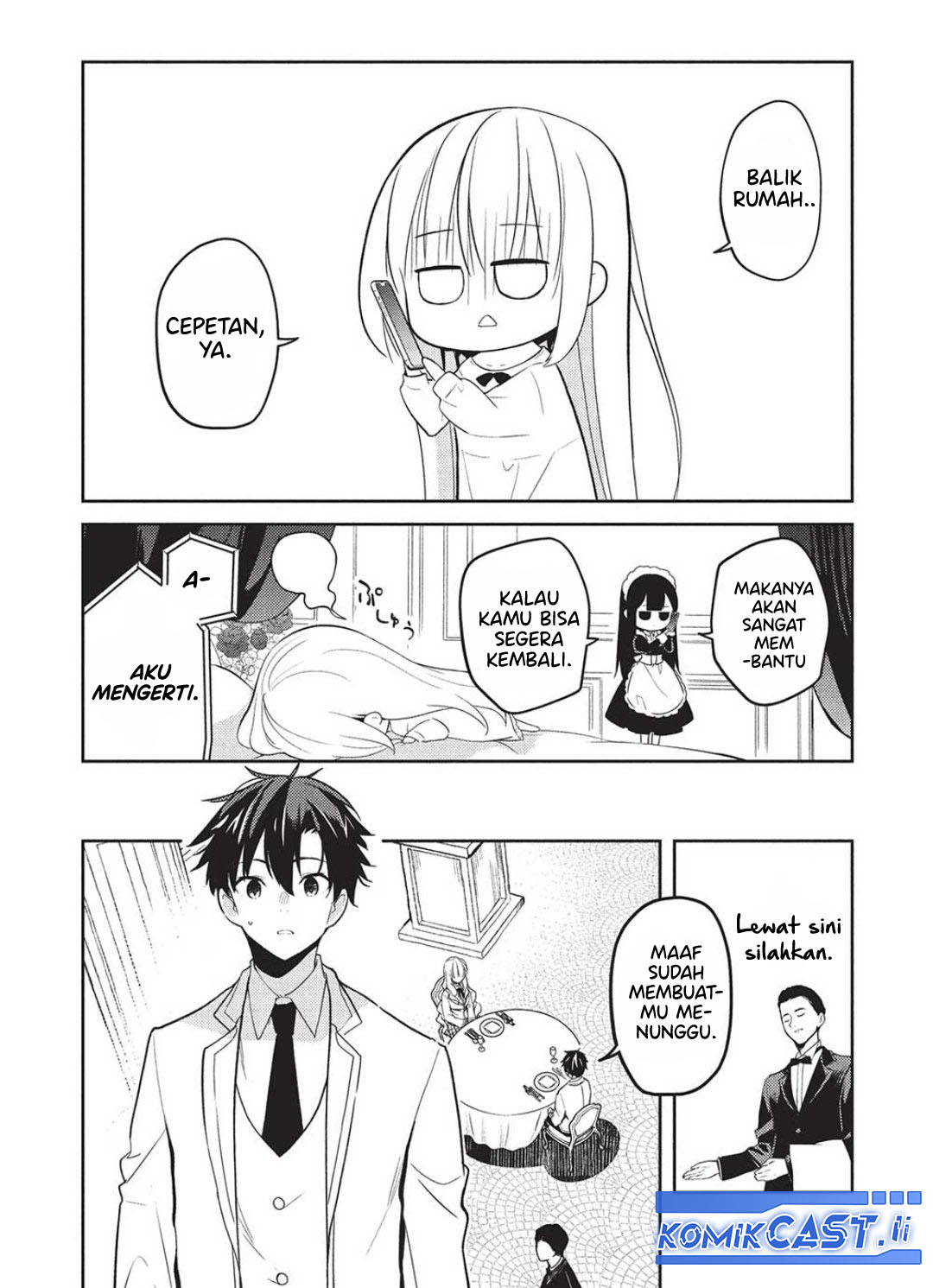 Saijo no Osewa ~Takane no Hana Darakena Meimon Kou de, Gakuin Ichi no Ojou-sama (Seikatsu Noryoku Kaimu) o Kagenagara Osewa suru Koto ni Narimashita~ Chapter 26 Gambar 18