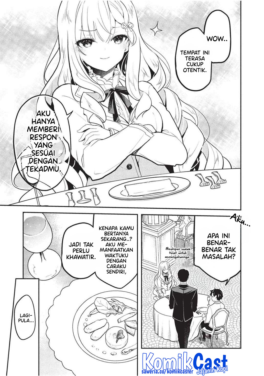 Saijo no Osewa ~Takane no Hana Darakena Meimon Kou de, Gakuin Ichi no Ojou-sama (Seikatsu Noryoku Kaimu) o Kagenagara Osewa suru Koto ni Narimashita~ Chapter 26 Gambar 19