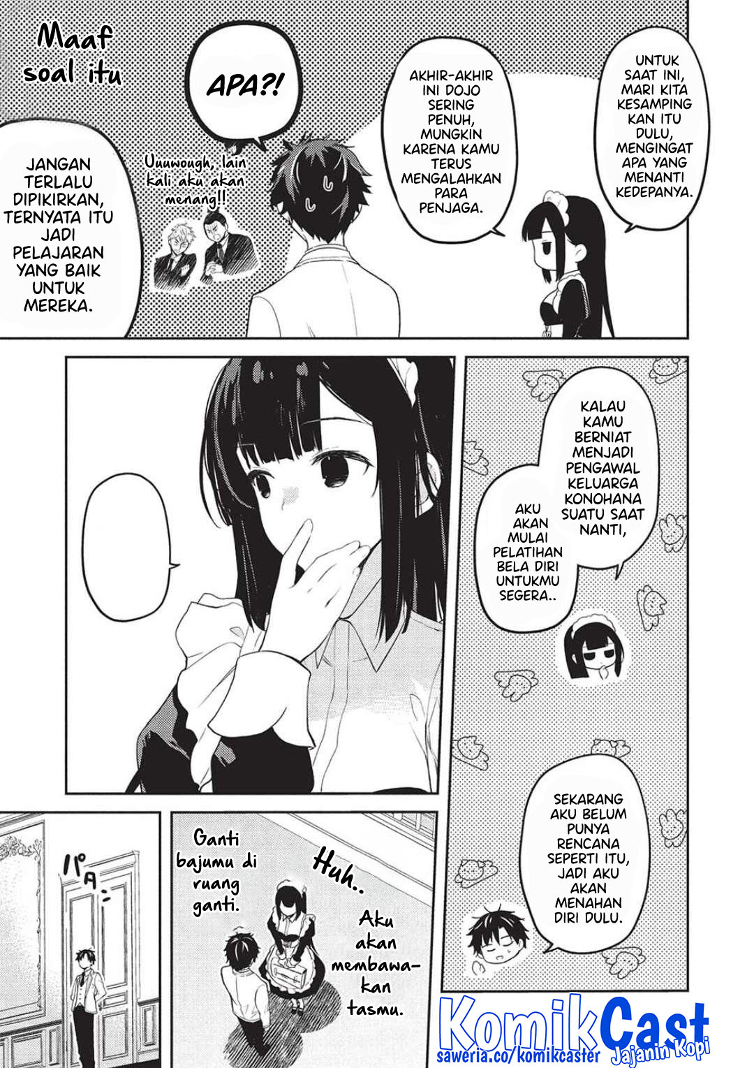 Saijo no Osewa ~Takane no Hana Darakena Meimon Kou de, Gakuin Ichi no Ojou-sama (Seikatsu Noryoku Kaimu) o Kagenagara Osewa suru Koto ni Narimashita~ Chapter 26 Gambar 23