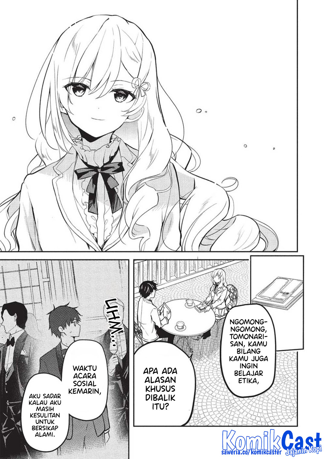 Saijo no Osewa ~Takane no Hana Darakena Meimon Kou de, Gakuin Ichi no Ojou-sama (Seikatsu Noryoku Kaimu) o Kagenagara Osewa suru Koto ni Narimashita~ Chapter 26 Gambar 3