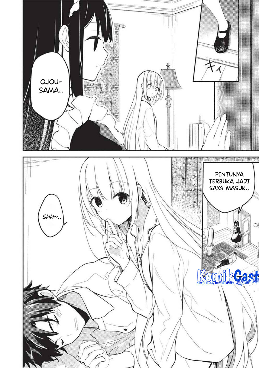 Saijo no Osewa ~Takane no Hana Darakena Meimon Kou de, Gakuin Ichi no Ojou-sama (Seikatsu Noryoku Kaimu) o Kagenagara Osewa suru Koto ni Narimashita~ Chapter 27 Gambar 10