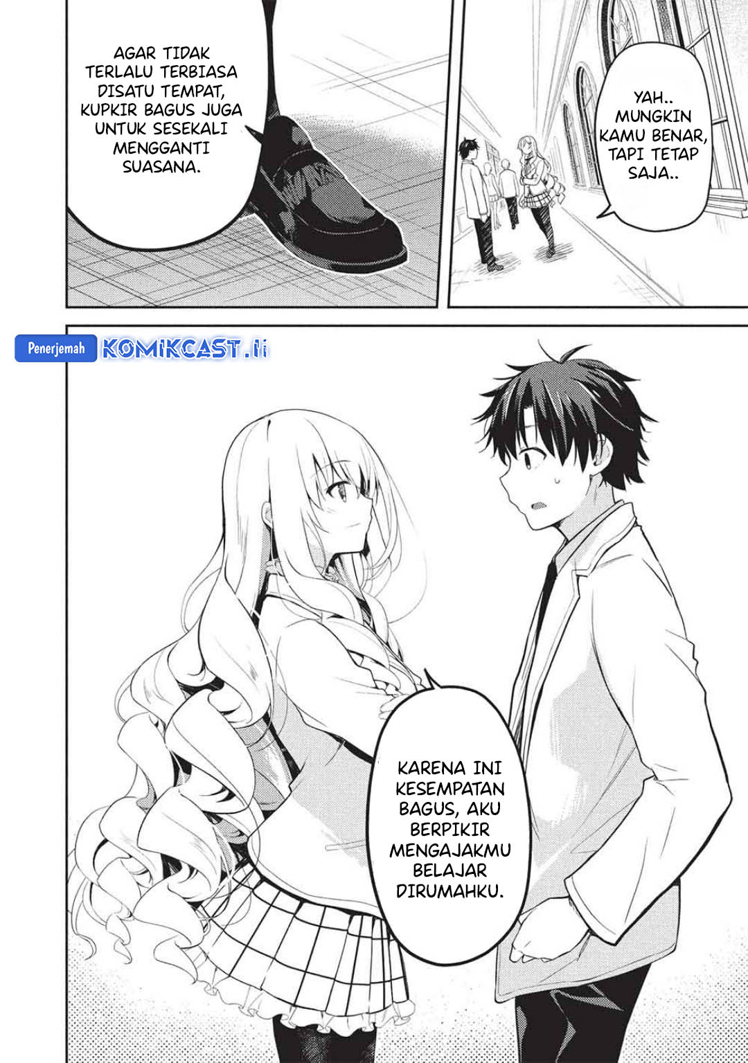 Saijo no Osewa ~Takane no Hana Darakena Meimon Kou de, Gakuin Ichi no Ojou-sama (Seikatsu Noryoku Kaimu) o Kagenagara Osewa suru Koto ni Narimashita~ Chapter 27 Gambar 24