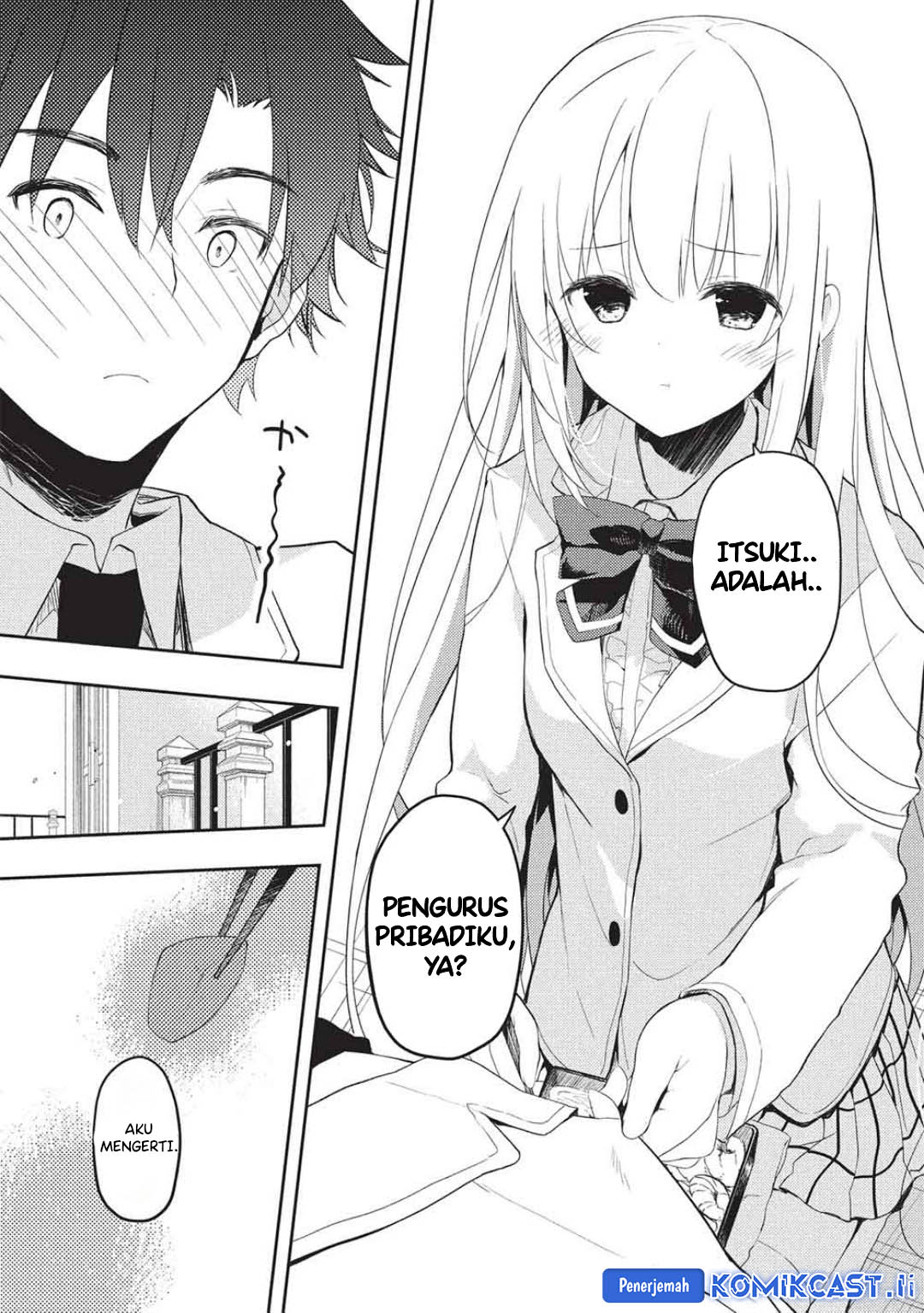 Saijo no Osewa ~Takane no Hana Darakena Meimon Kou de, Gakuin Ichi no Ojou-sama (Seikatsu Noryoku Kaimu) o Kagenagara Osewa suru Koto ni Narimashita~ Chapter 27 Gambar 28