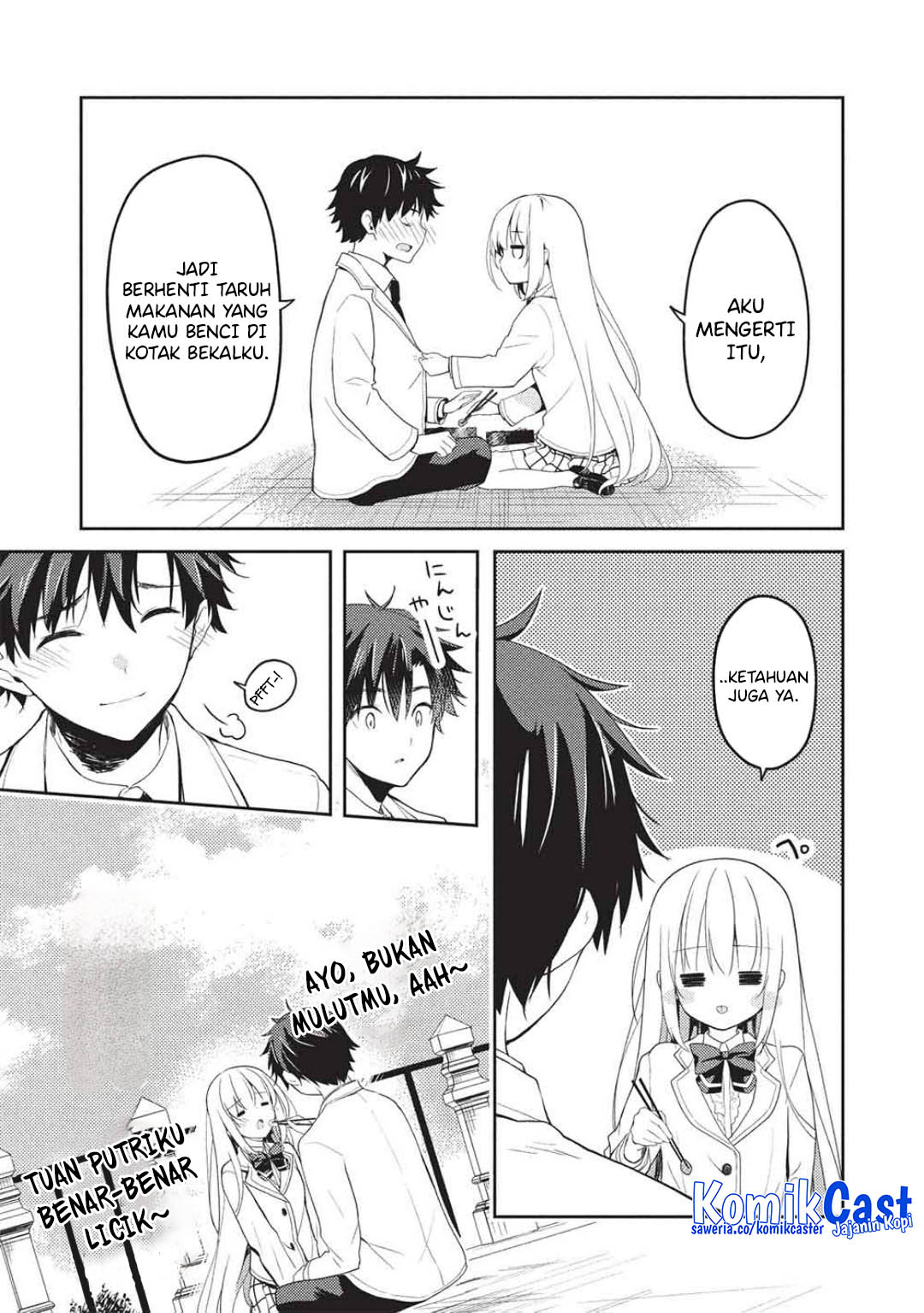 Saijo no Osewa ~Takane no Hana Darakena Meimon Kou de, Gakuin Ichi no Ojou-sama (Seikatsu Noryoku Kaimu) o Kagenagara Osewa suru Koto ni Narimashita~ Chapter 27 Gambar 29