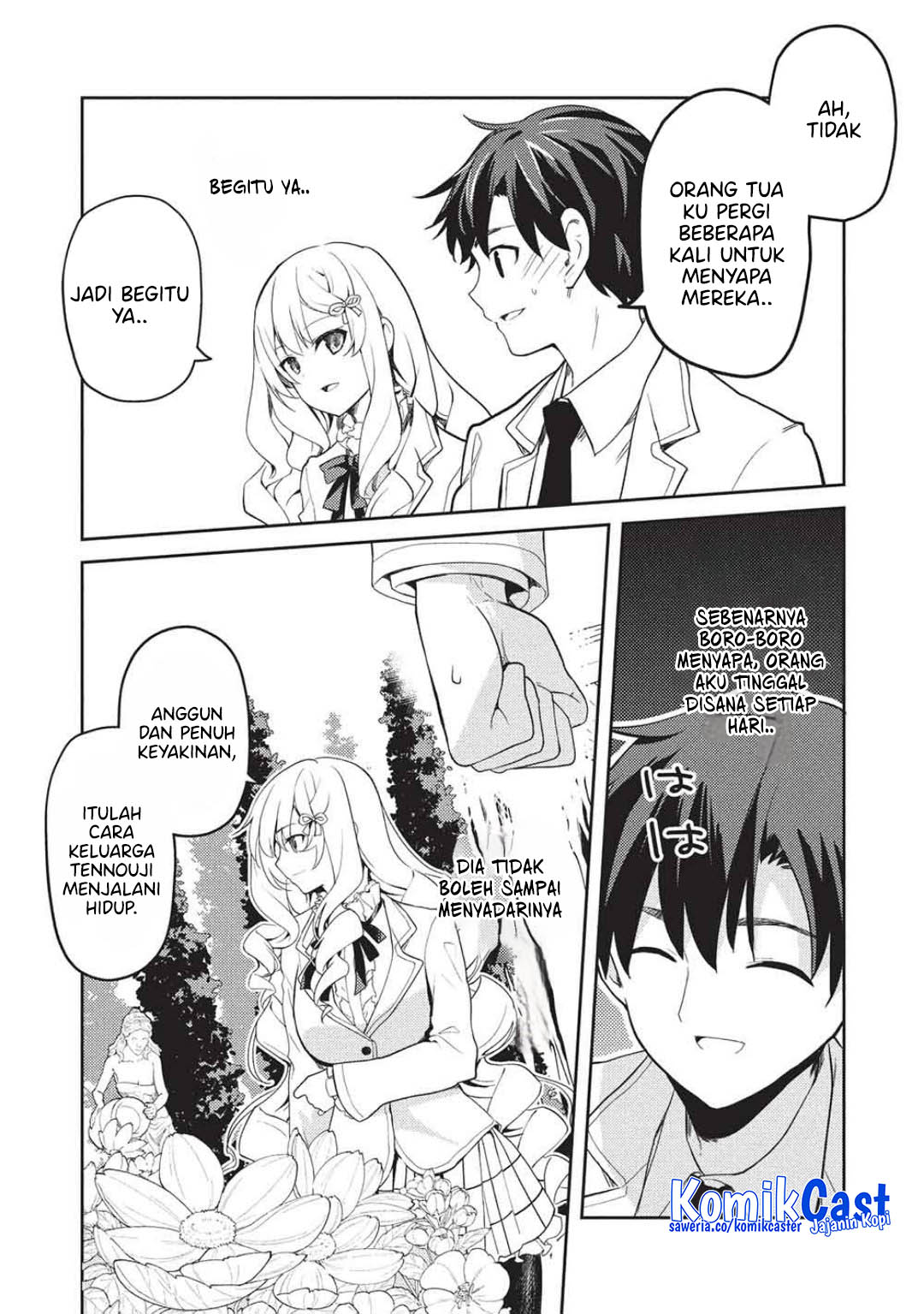 Baca Saijo no Osewa Takane no Hana-darakena Meimon-kou de, Gakuin Ichi no Ojou-sama (Seikatsu Nouryoku Kaimu) wo Kagenagara Osewa suru Koto ni Narimashita Chapter 28 Gambar 2