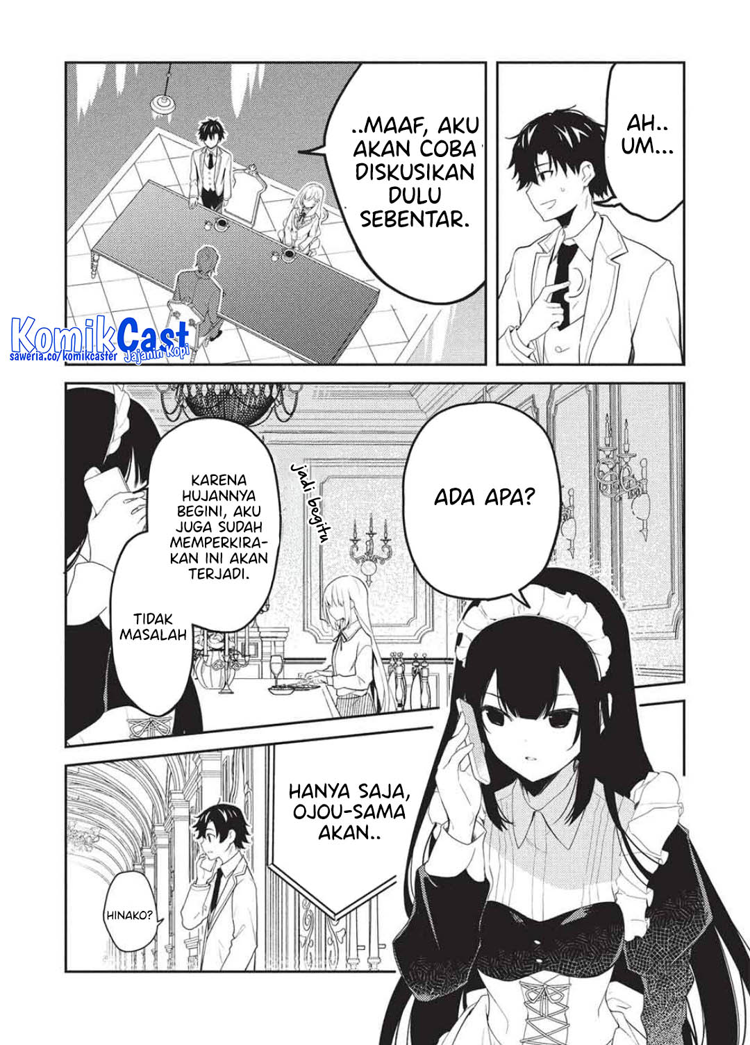 Saijo no Osewa Takane no Hana-darakena Meimon-kou de, Gakuin Ichi no Ojou-sama (Seikatsu Nouryoku Kaimu) wo Kagenagara Osewa suru Koto ni Narimashita Chapter 28 Gambar 21