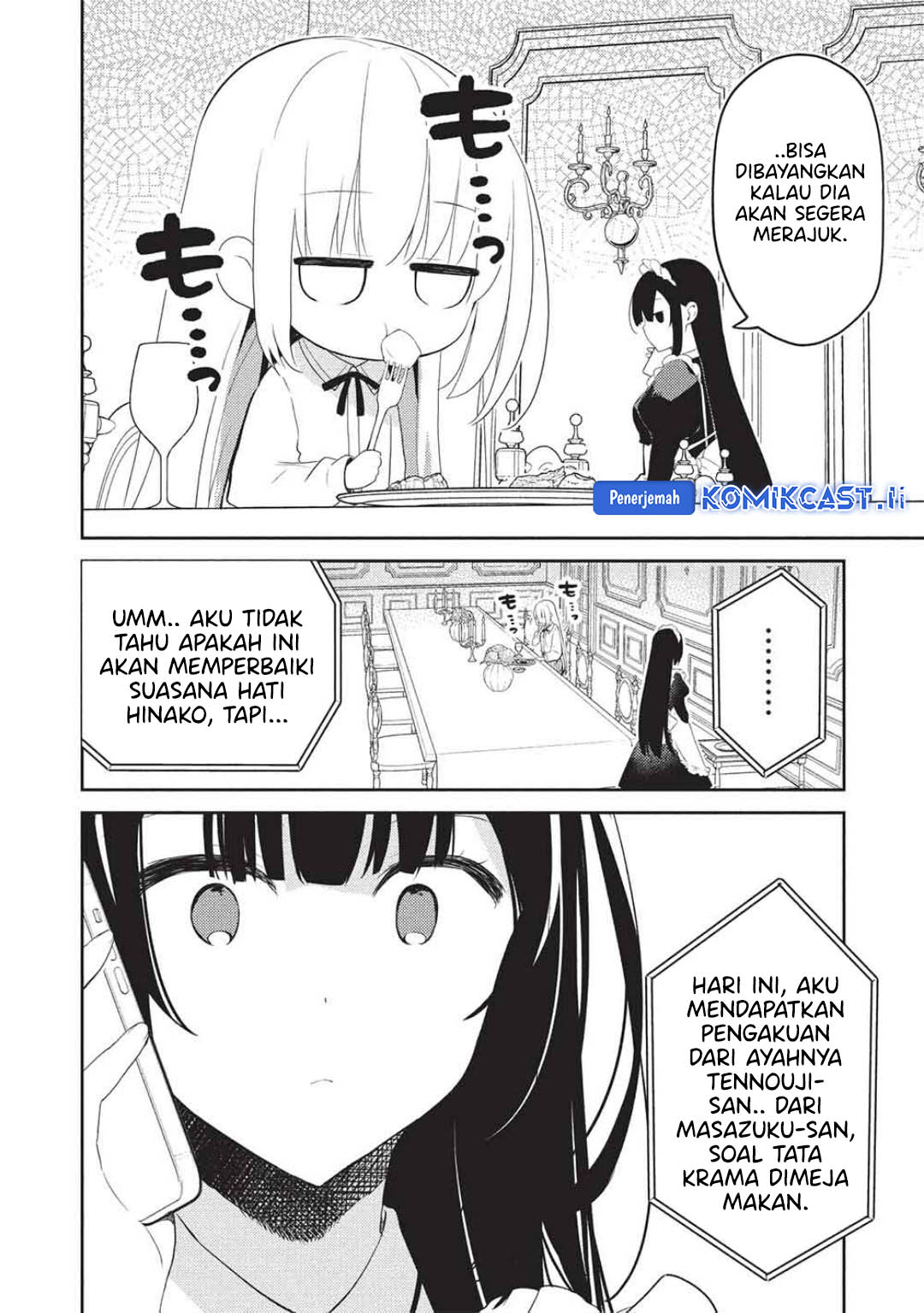 Saijo no Osewa ~Takane no Hana Darakena Meimon Kou de, Gakuin Ichi no Ojou-sama (Seikatsu Noryoku Kaimu) o Kagenagara Osewa suru Koto ni Narimashita~ Chapter 28 Gambar 22