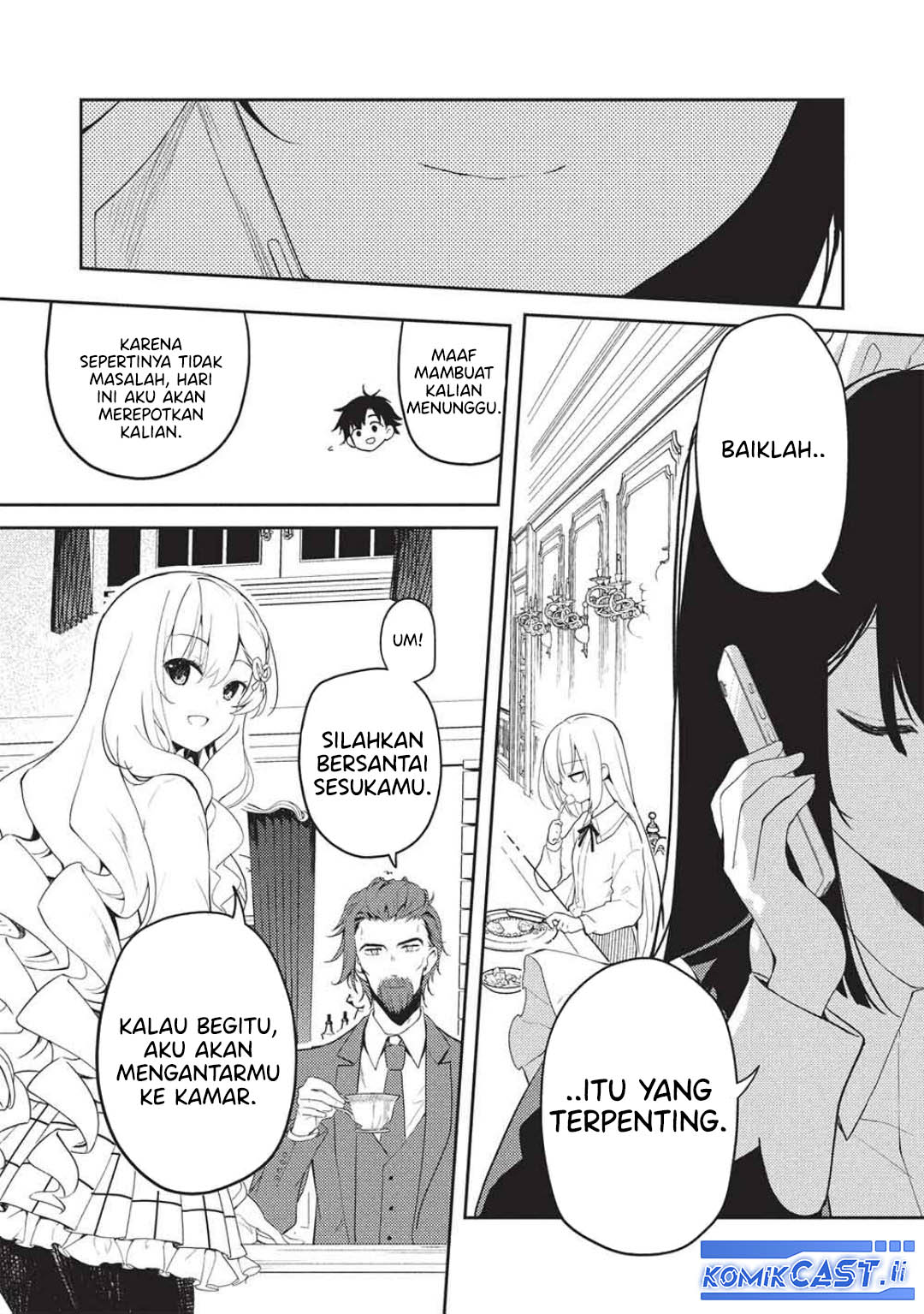 Saijo no Osewa ~Takane no Hana Darakena Meimon Kou de, Gakuin Ichi no Ojou-sama (Seikatsu Noryoku Kaimu) o Kagenagara Osewa suru Koto ni Narimashita~ Chapter 28 Gambar 23