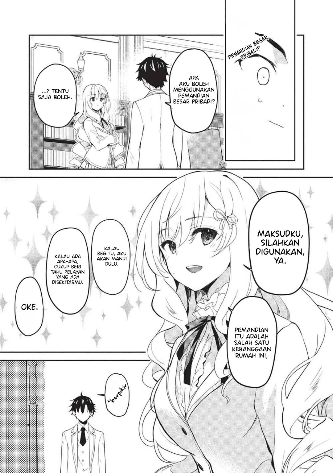 Saijo no Osewa Takane no Hana-darakena Meimon-kou de, Gakuin Ichi no Ojou-sama (Seikatsu Nouryoku Kaimu) wo Kagenagara Osewa suru Koto ni Narimashita Chapter 28 Gambar 25