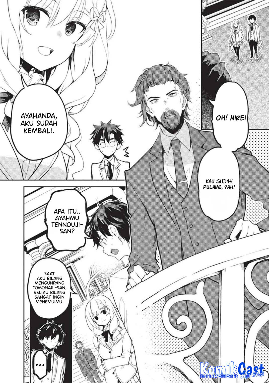 Saijo no Osewa ~Takane no Hana Darakena Meimon Kou de, Gakuin Ichi no Ojou-sama (Seikatsu Noryoku Kaimu) o Kagenagara Osewa suru Koto ni Narimashita~ Chapter 28 Gambar 4