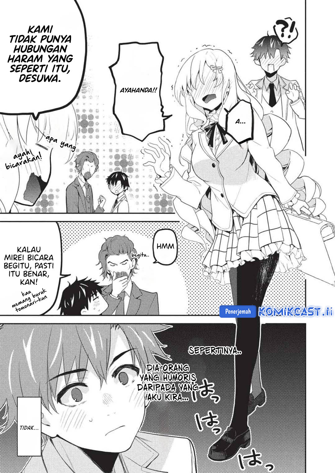 Saijo no Osewa Takane no Hana-darakena Meimon-kou de, Gakuin Ichi no Ojou-sama (Seikatsu Nouryoku Kaimu) wo Kagenagara Osewa suru Koto ni Narimashita Chapter 28 Gambar 7