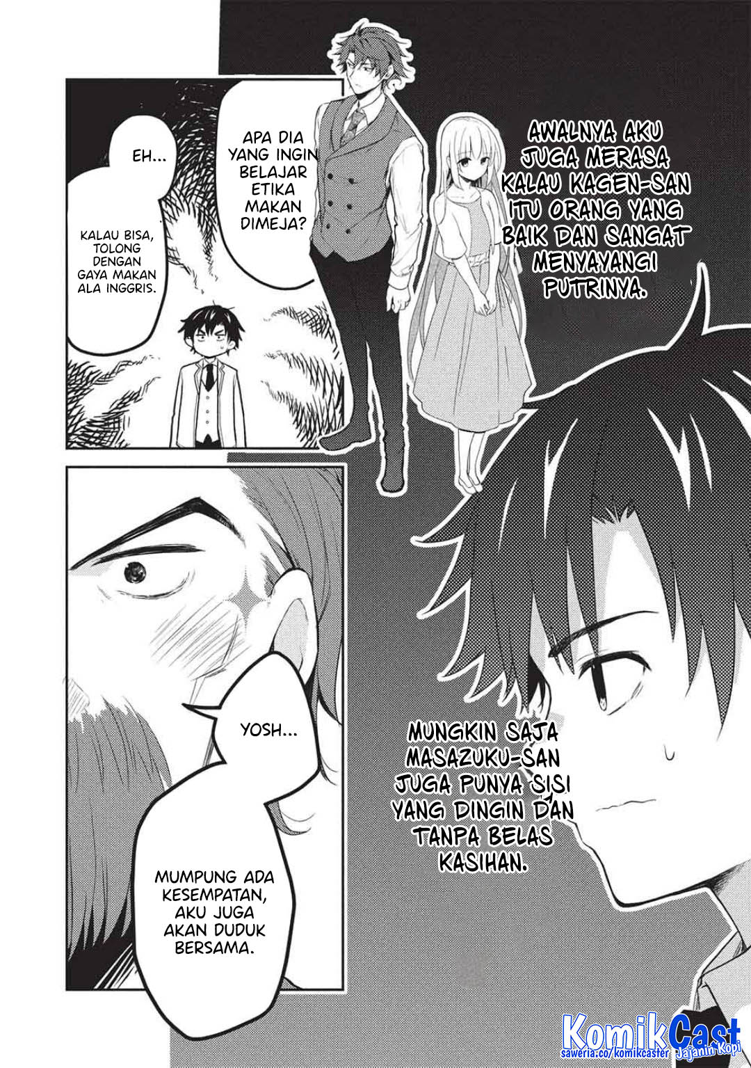 Saijo no Osewa ~Takane no Hana Darakena Meimon Kou de, Gakuin Ichi no Ojou-sama (Seikatsu Noryoku Kaimu) o Kagenagara Osewa suru Koto ni Narimashita~ Chapter 28 Gambar 8