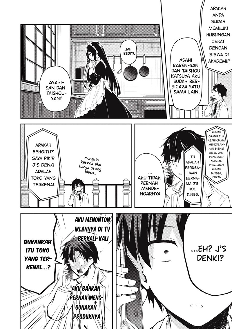 Saijo no Osewa Takane no Hana-darakena Meimon-kou de, Gakuin Ichi no Ojou-sama (Seikatsu Nouryoku Kaimu) wo Kagenagara Osewa suru Koto ni Narimashita Chapter 4 Gambar 15