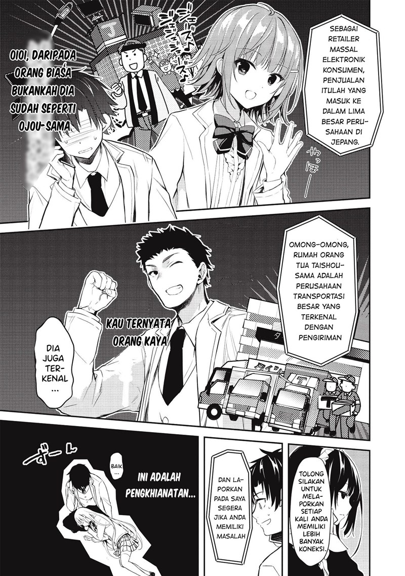 Saijo no Osewa Takane no Hana-darakena Meimon-kou de, Gakuin Ichi no Ojou-sama (Seikatsu Nouryoku Kaimu) wo Kagenagara Osewa suru Koto ni Narimashita Chapter 4 Gambar 16