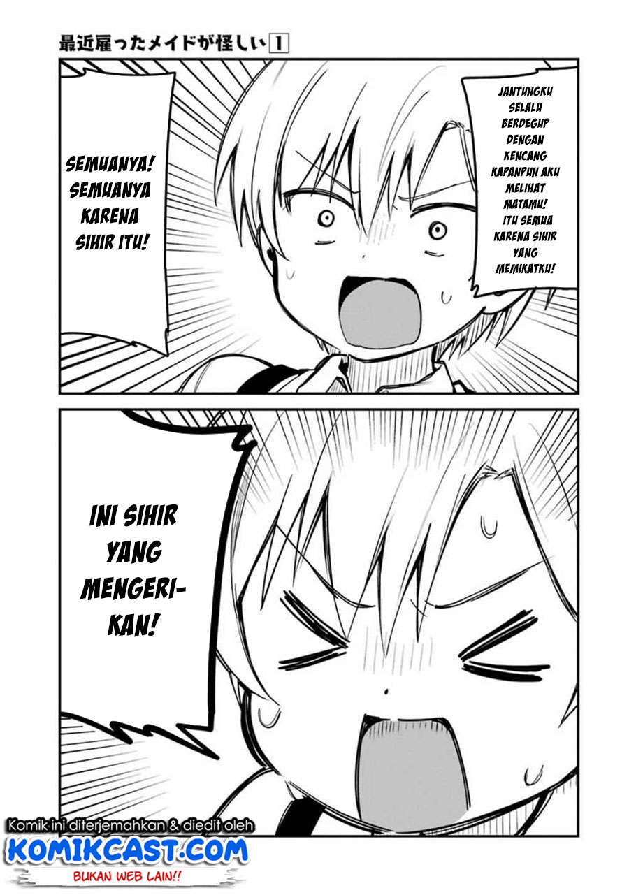 Saikin Yatotta Maid ga Ayashii (My Recently Hired Maid Is Mysterious) (Serialization) Chapter 1 Gambar 17