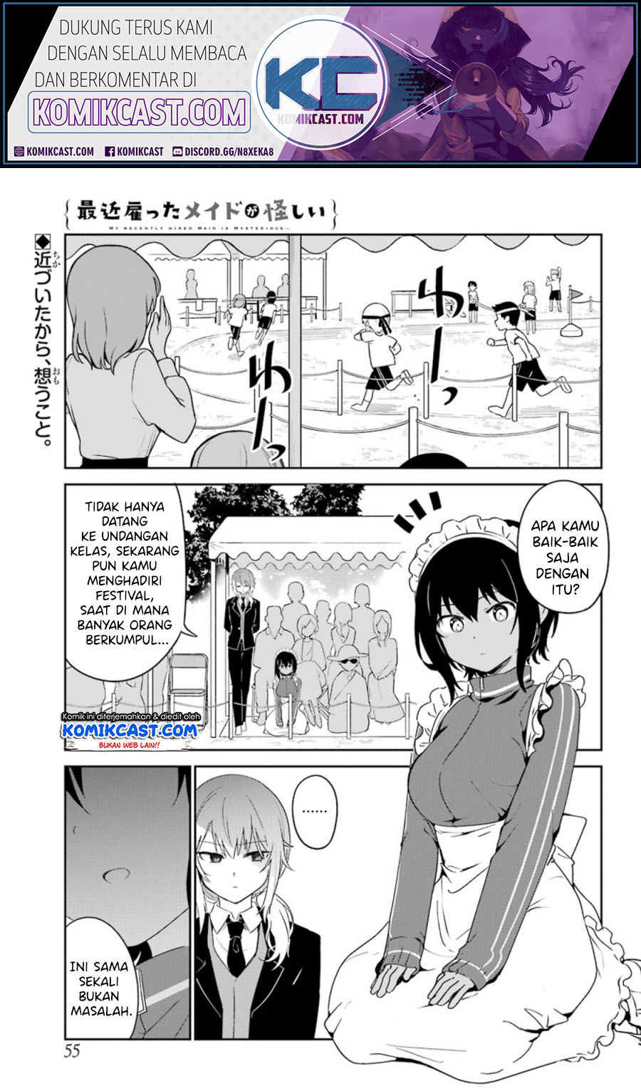 Baca Saikin Yatotta Maid ga Ayashii (My Recently Hired Maid Is Mysterious) (Serialization) Chapter 11 Gambar 2