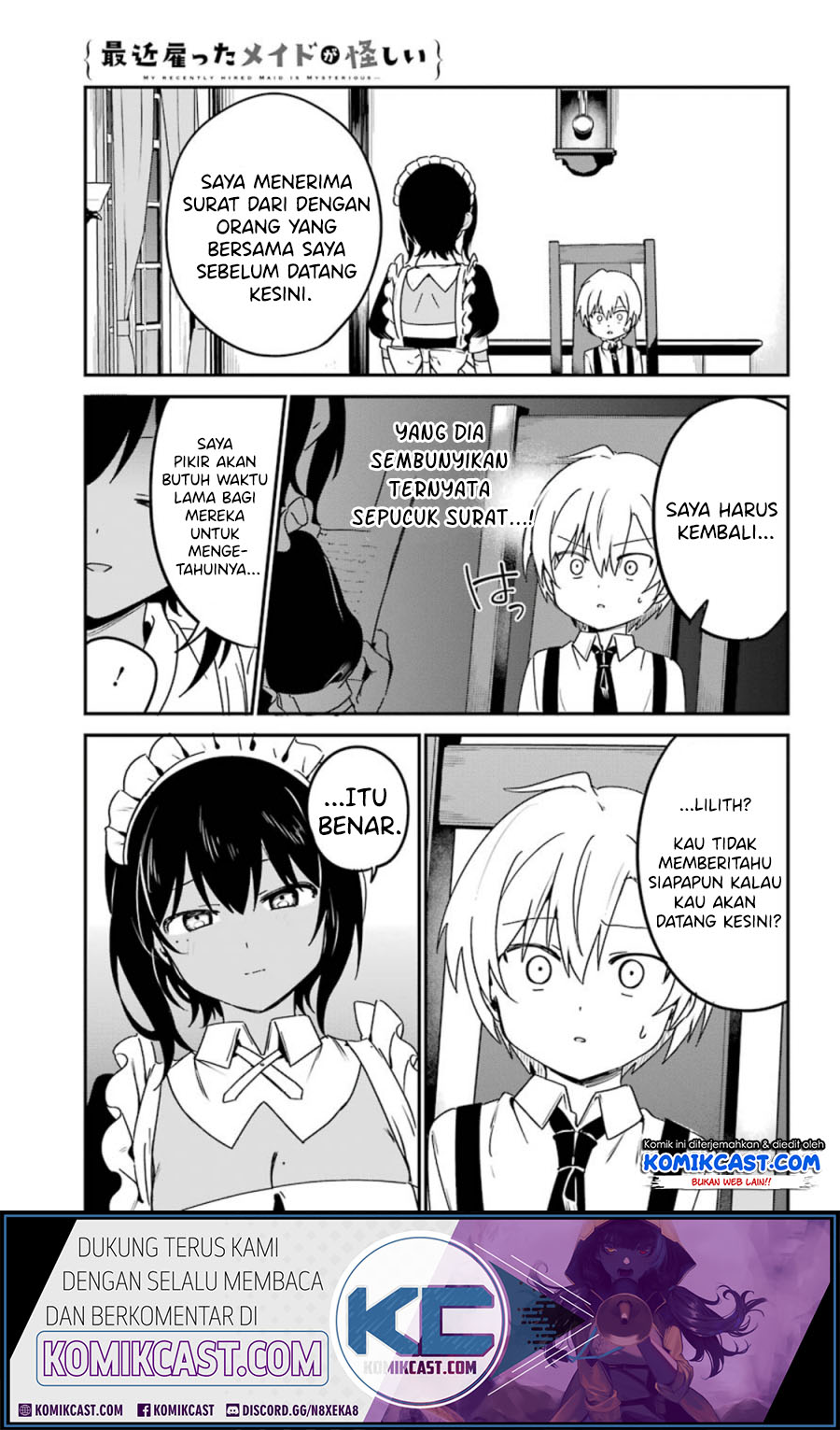 Saikin Yatotta Maid ga Ayashii (My Recently Hired Maid Is Mysterious) (Serialization) Chapter 12 Gambar 12