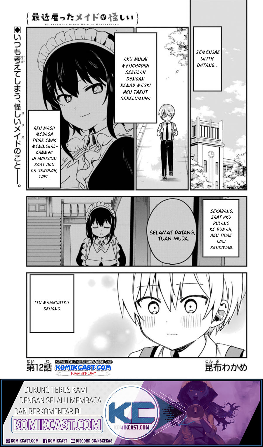 Baca Saikin Yatotta Maid ga Ayashii (My Recently Hired Maid Is Mysterious) (Serialization) Chapter 12 Gambar 2