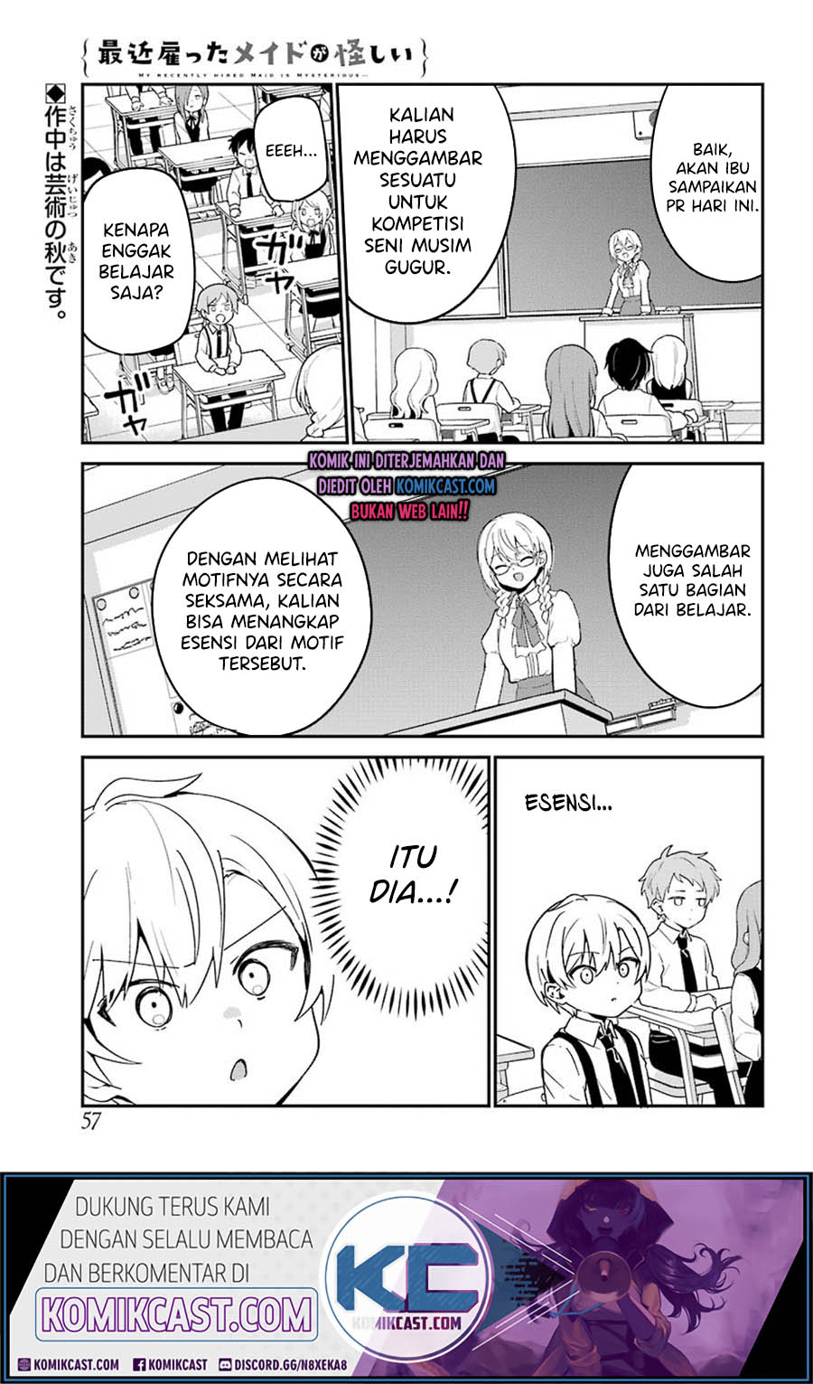 Baca Saikin Yatotta Maid ga Ayashii (My Recently Hired Maid Is Mysterious) (Serialization) Chapter 16 Gambar 2