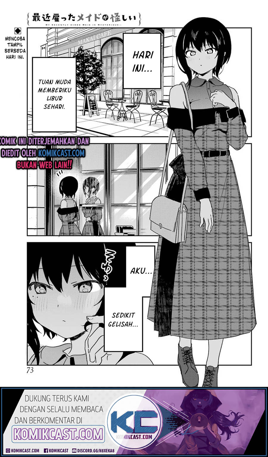 Baca Saikin Yatotta Maid ga Ayashii (My Recently Hired Maid Is Mysterious) (Serialization) Chapter 18 Gambar 2