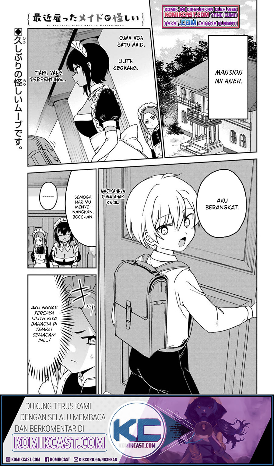 Baca Saikin Yatotta Maid ga Ayashii (My Recently Hired Maid Is Mysterious) (Serialization) Chapter 23 Gambar 2