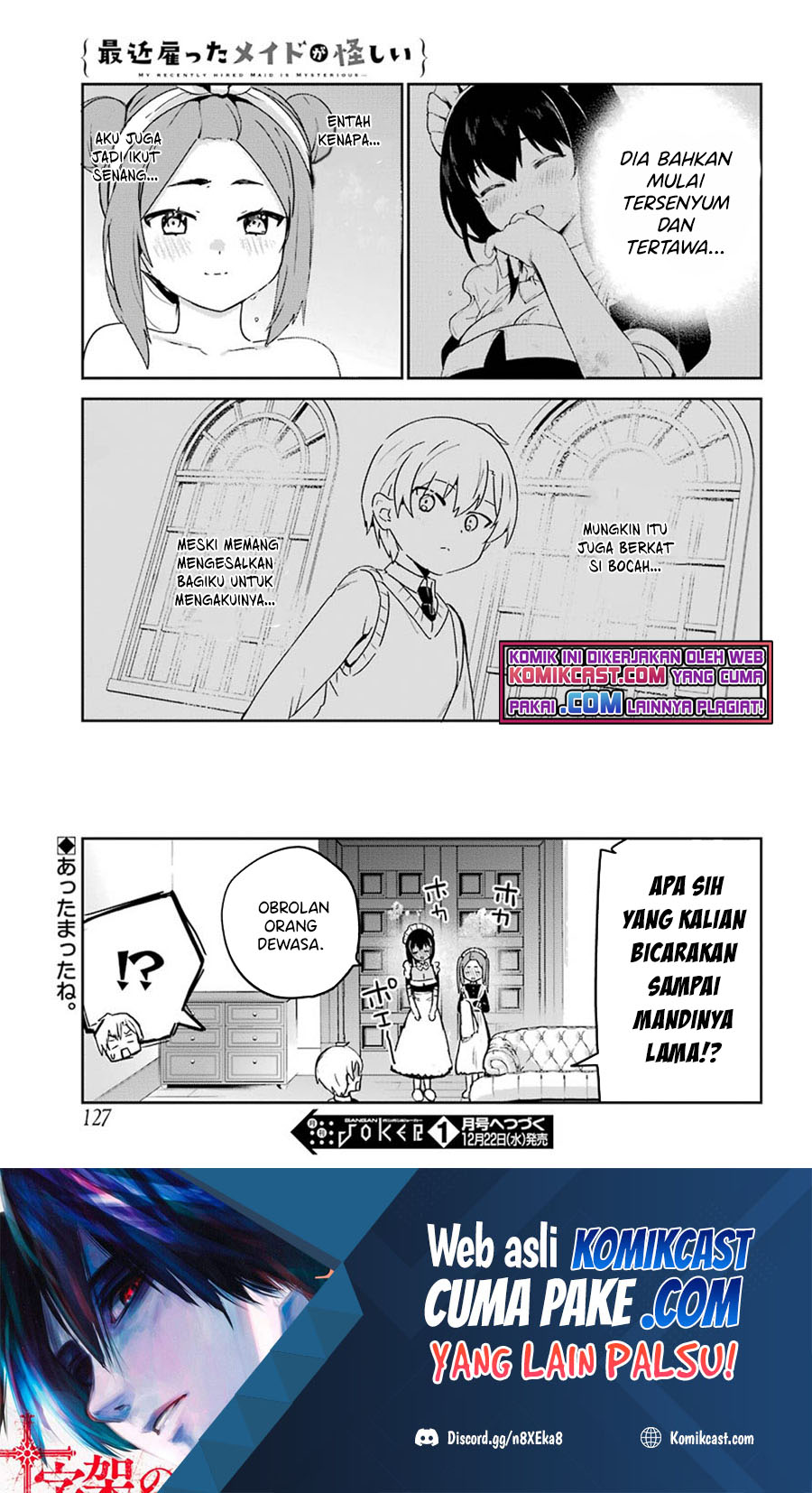 Saikin Yatotta Maid ga Ayashii (My Recently Hired Maid Is Mysterious) (Serialization) Chapter 24 Gambar 18