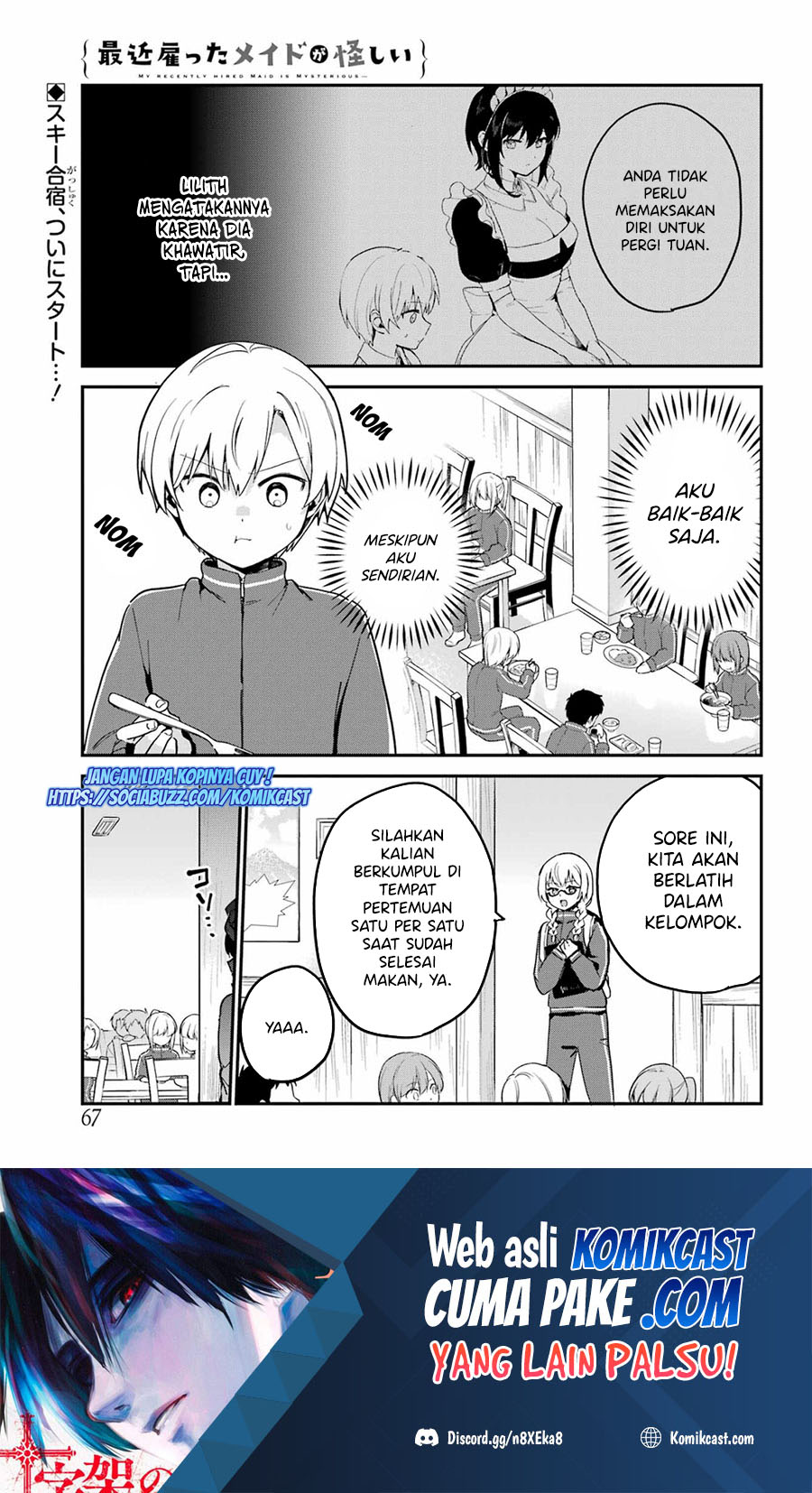 Baca Saikin Yatotta Maid ga Ayashii (My Recently Hired Maid Is Mysterious) (Serialization) Chapter 28 Gambar 2